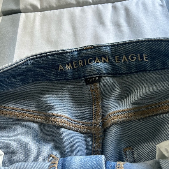 AE slightly used ladies stretch jeans size 14S from  a smoke-free home - Picture 5 of 8